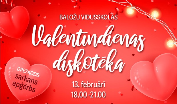 Valentīndienas diskotēka