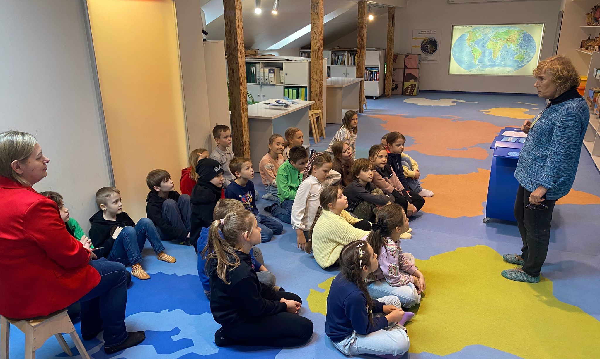 Mazie pētnieki Dabas muzejā