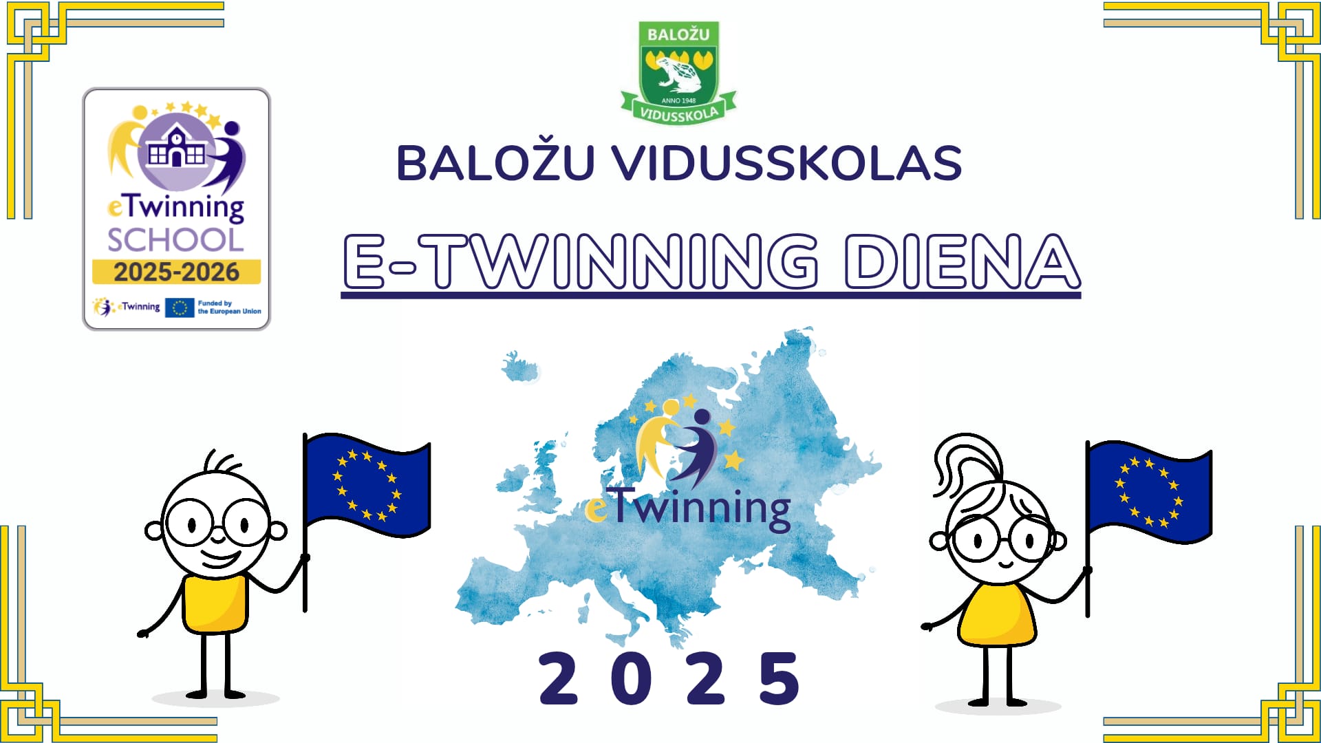 E-Twinninga diena 2025 Baložu vidusskolā
